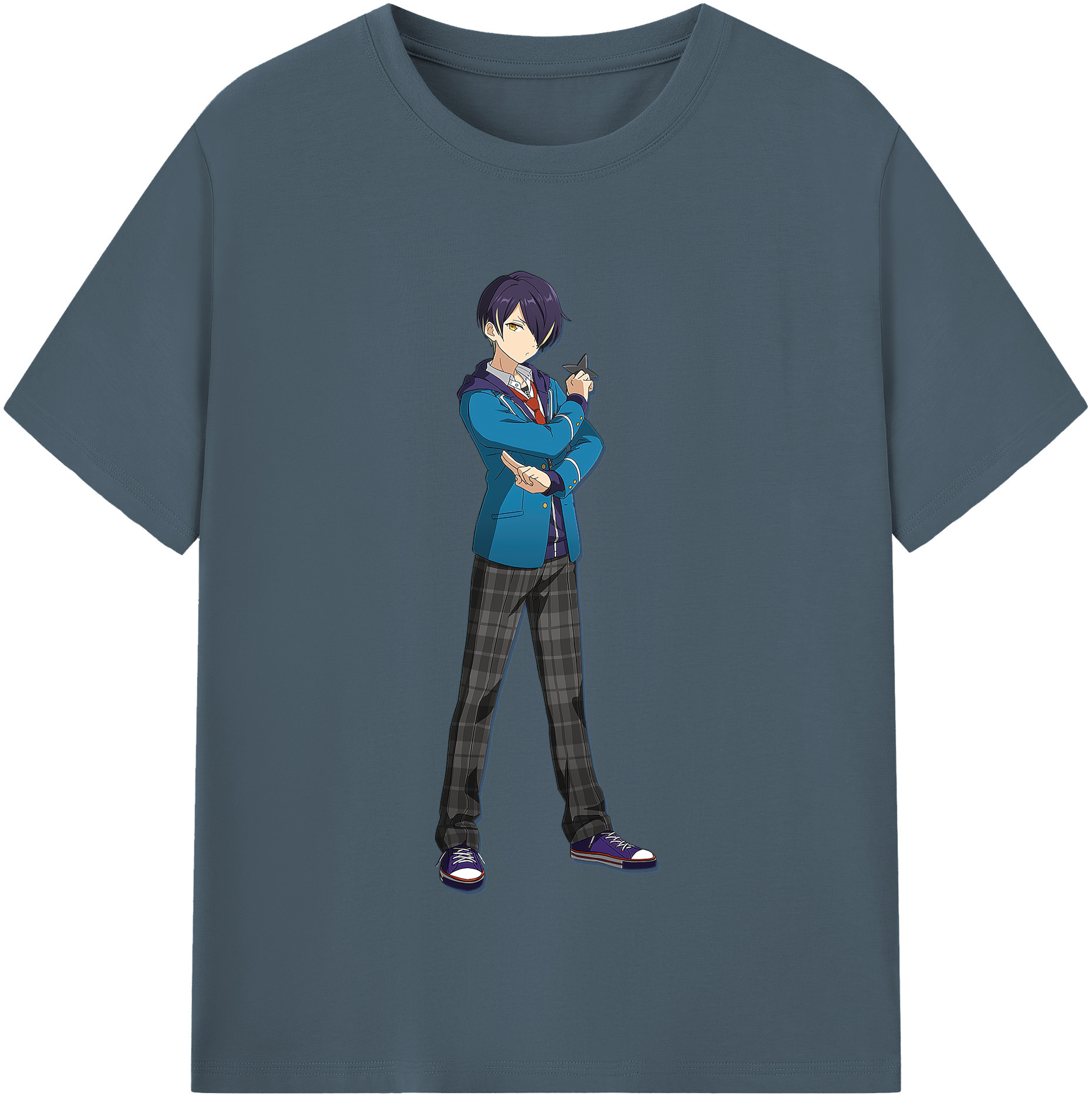 （画像用） あんさんぶるスターズ! Ensemble Stars 綿100％半袖Tシャツ（フロントプリント）